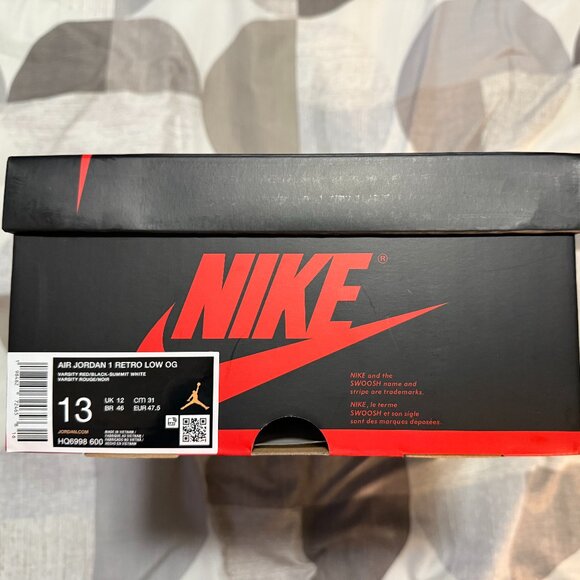 Air Jordan 1 Retro Low OG Chicago Size 13 DS main image 3